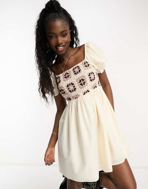Vestito avorio online