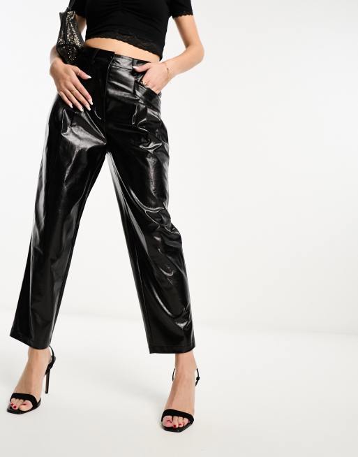 Vinyl pu trousers sale