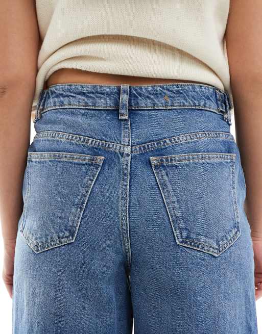 Miss Selfridge – Weite Jeans mit elastischem Bund, 4 von 5
