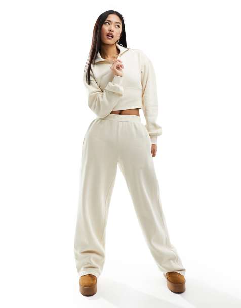 TQWQT Women's Petite Wide Leg Sweatpants Lightweight Aesthetic