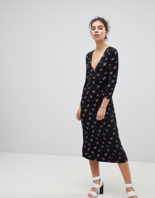 ditsy floral print dress