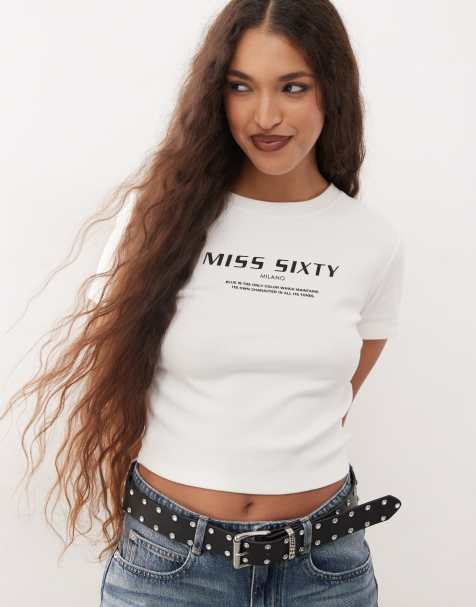 Miss Sixty baby tee in white