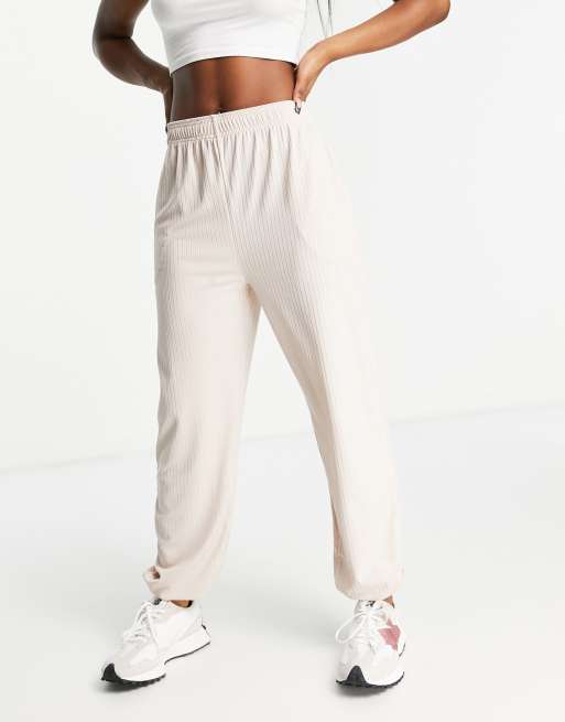 Missguided cheap ribbed jogger