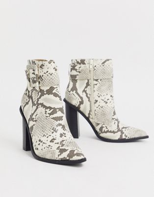 missguided snake boots