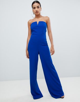 jumpsuit cobalt blue