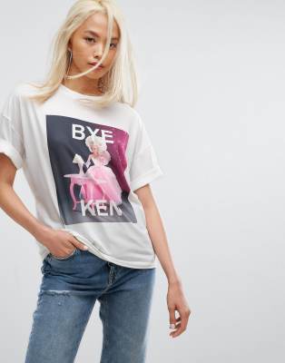 missguided barbie t shirt