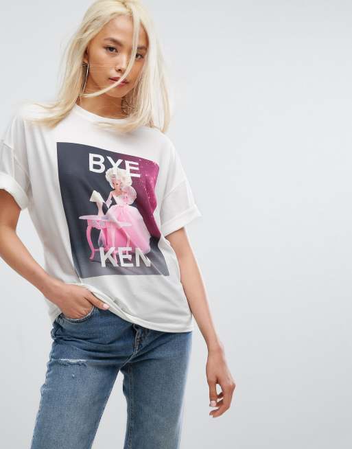 Missguided barbie t shop shirt