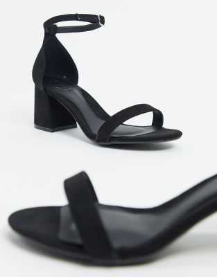barely there mid heels