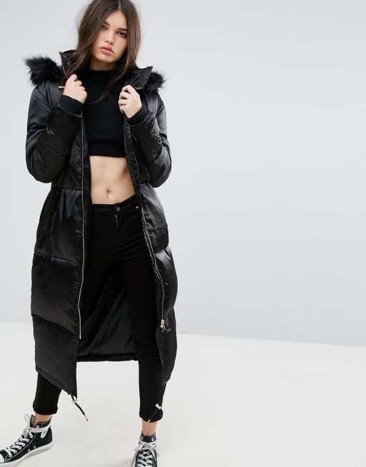 Missguided parka deals asos