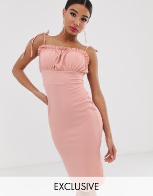 missguided bodycon midi dress