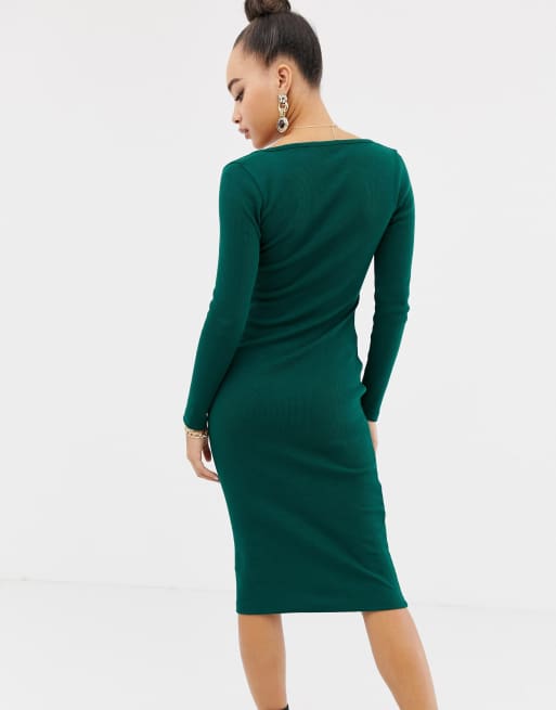 Missguided popper outlet dress