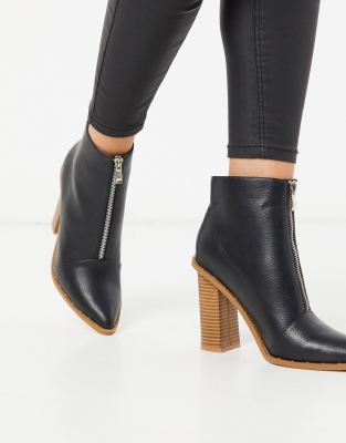 low boots ouverte devant