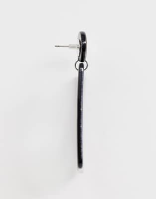 Résine Pendant Monochrome Avec MissguidedBoucles Carré En D'oreilles 8wOk0NXnP