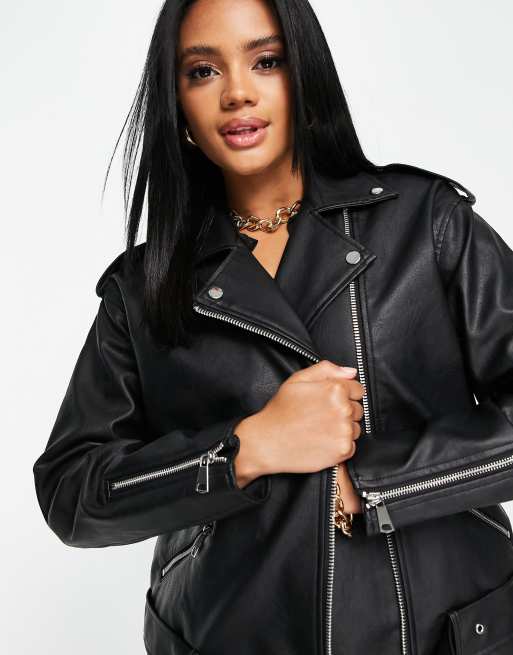 Missguided on sale biker jacket