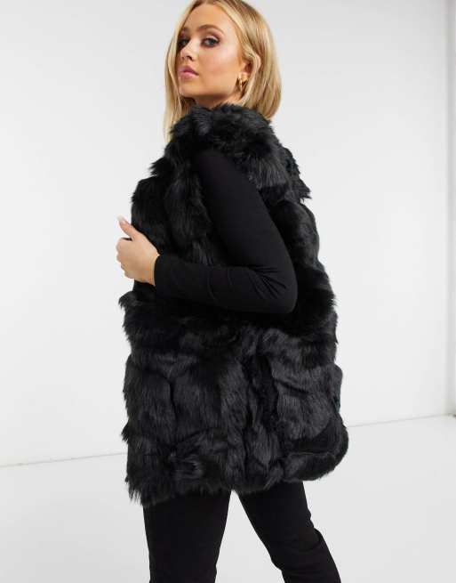 Bubble shop fur vest