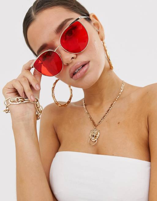 Missguided cat eye store sunglasses