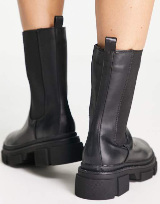 Missguided chunky deals ankle boots