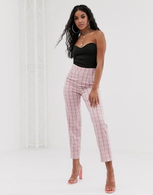 missguided cigarette trousers