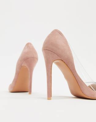 transparente high heels asos