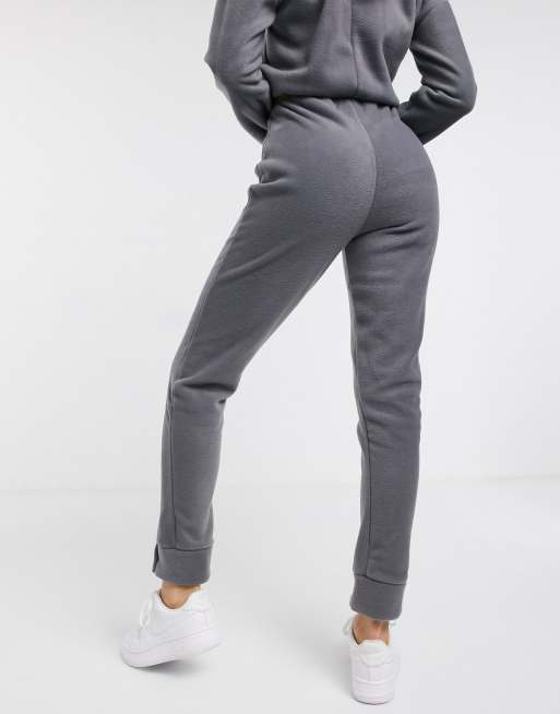 Missguided charcoal joggers sale