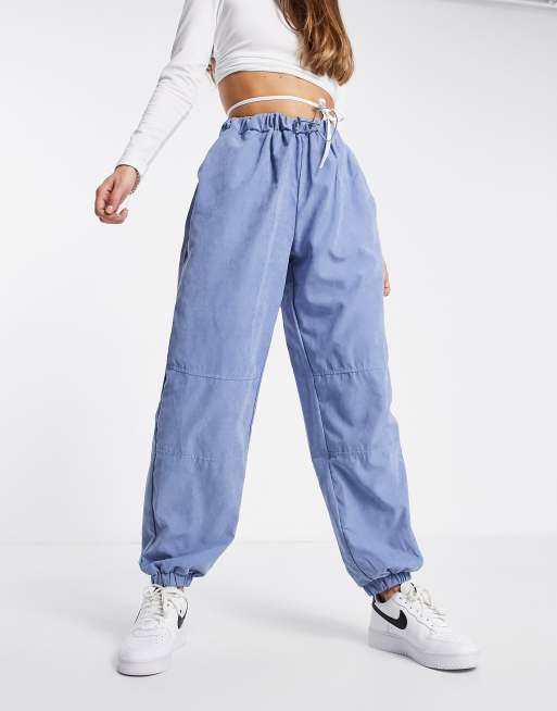 Missguided co ord jogger in blue ASOS