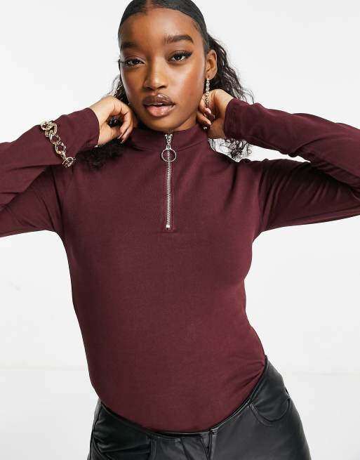 Missguided best sale half zip