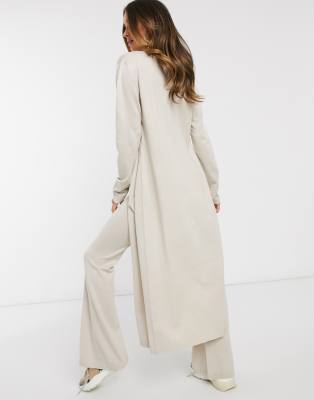 missguided longline cardigan