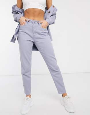 lilac mom jeans