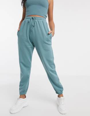 blue joggers