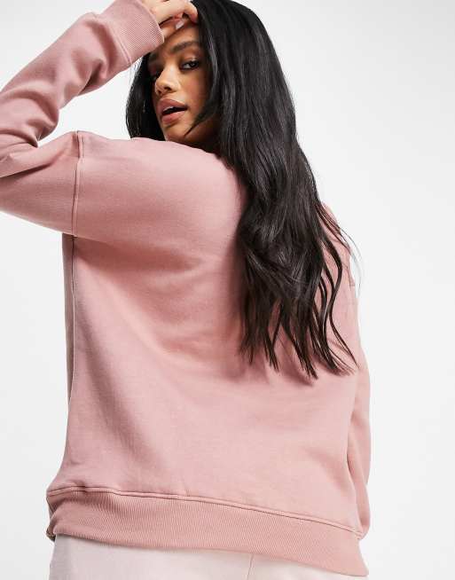 Mauve oversized outlet sweater