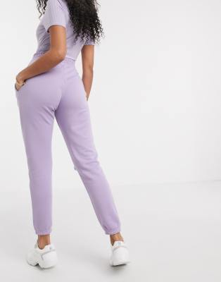 lilac joggers