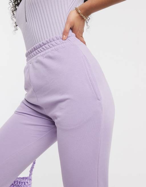 Missguided outlet lilac joggers