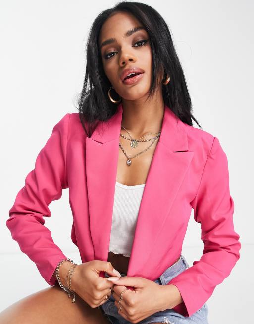 Missguided pink outlet jacket