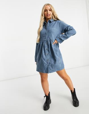 missguided corduroy dress