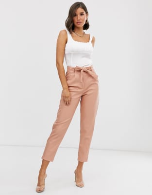 asos white corset top