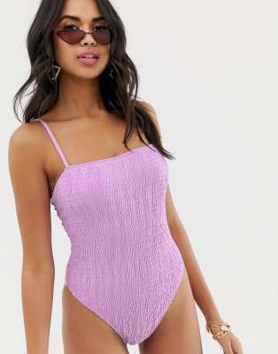 lilac swimsuit