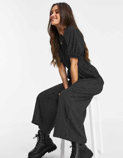 Missguided polka 2024 dot jumpsuit