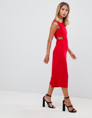 missguided cut out jumpsuit