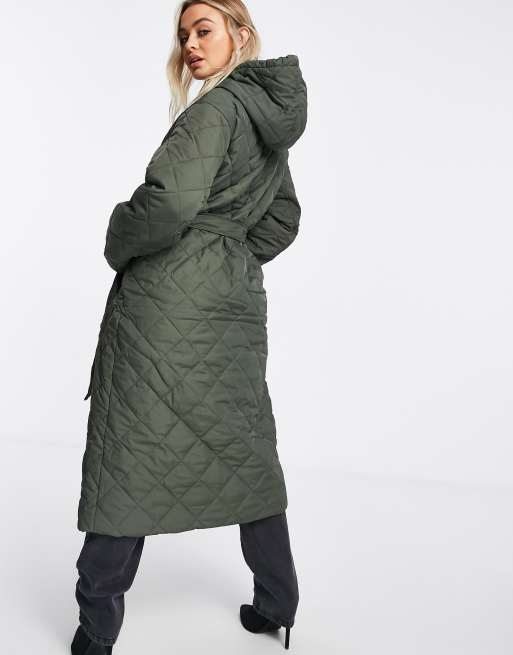 Quilted hooded coat new arrivals