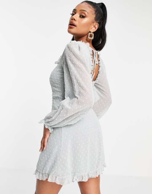 Missguided shop dobby dress