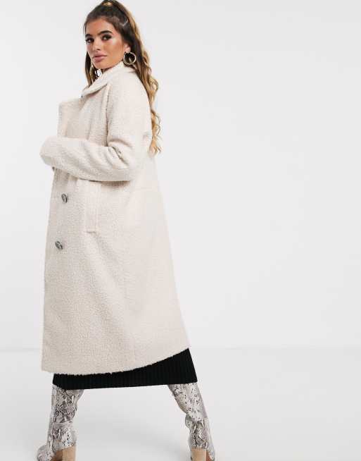 Missguided discount white coat