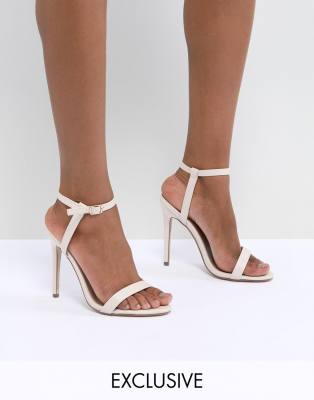 missguided barely there heels