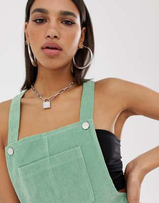 missguided dungaree dress