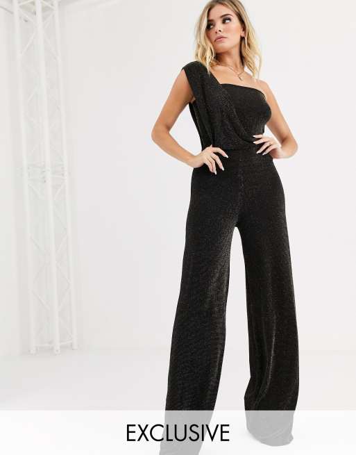 Missguided one store shoulder jumpsuit