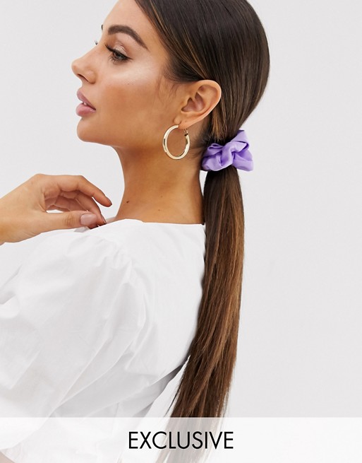 Missguided exclusive scrunchie in purple