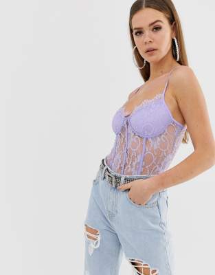 missguided lace bodysuit