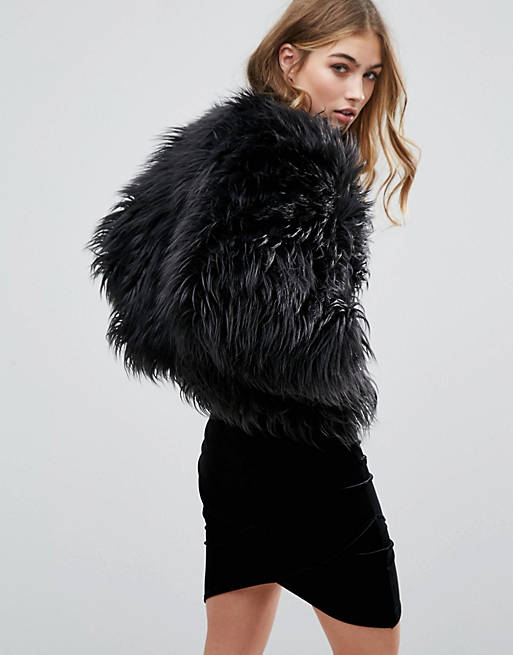 Missguided Faux Fur Jacket | ASOS