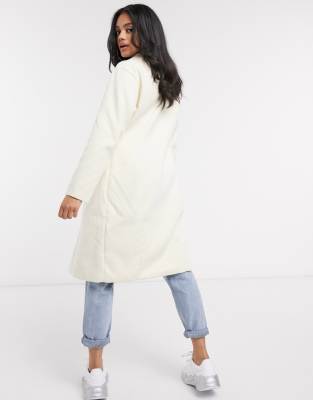 missguided longline coat