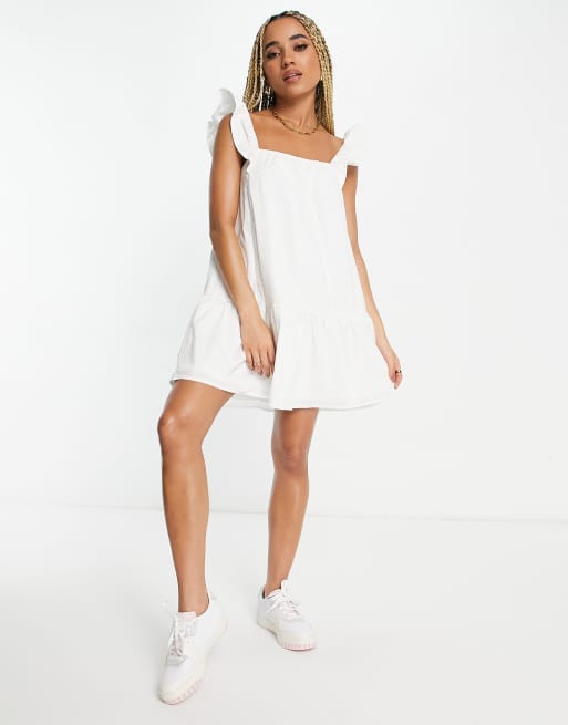 Missguided frill deals smock dress