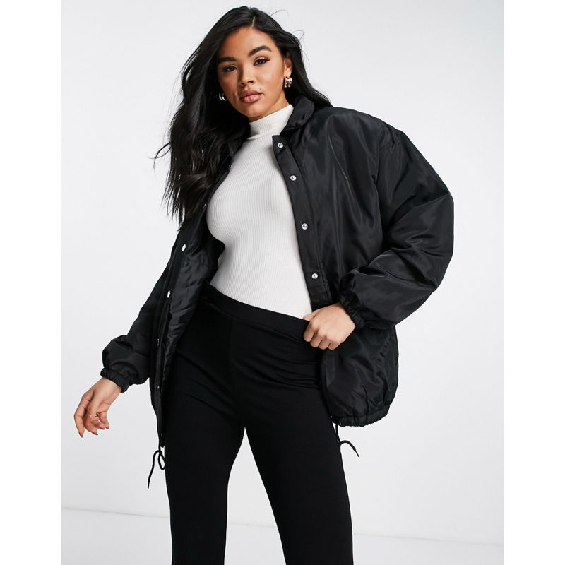 Donna ncJwn Missguided - Giacca bomber in nylon nero